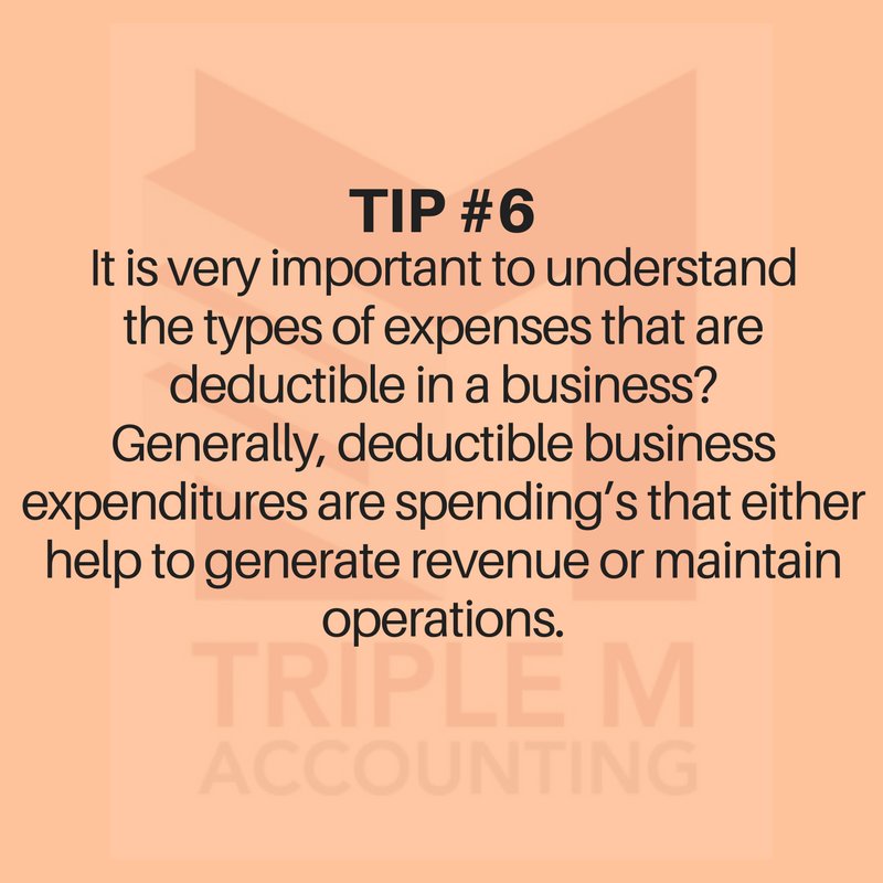 3maccounting's tweet photo. #TipOfTheDay Knowledge is power! Knowing what types of expenses are deductible will help you save #3maccounting #torontoaccountant #Tips https://t.co/AFwqVb692v