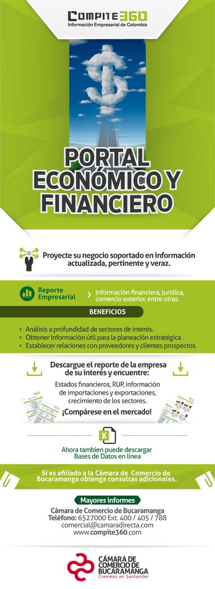 compite360's tweet photo. #Compite360 permite descargar estados financieros, RUP, crecimiento de sectores económicos, información de importaciones y exportaciones https://t.co/rYmrxqic3d