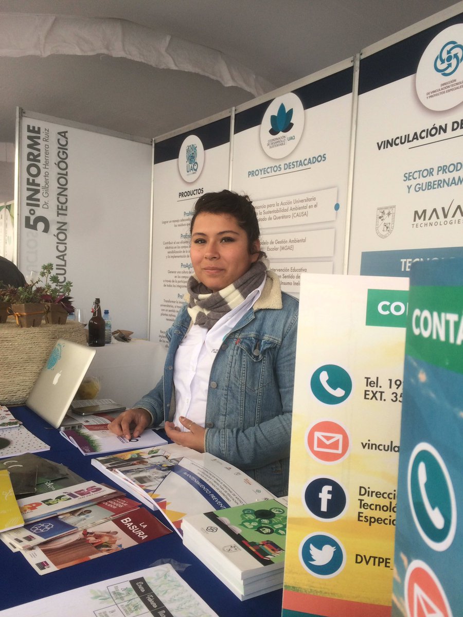 DVTPE_UAQ's tweet photo. La Coordinación de Desarrollo Sustentable presente en el 5to Informe de Rectoria UAQ
#uaq #informe #proyectos #dvtpe https://t.co/dba3AHKcbV