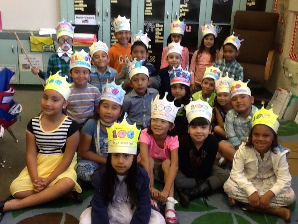 MrsKristenMay's tweet photo. 100 Days smarter today! @ADES_SMUSD https://t.co/BCUI4HjHkj