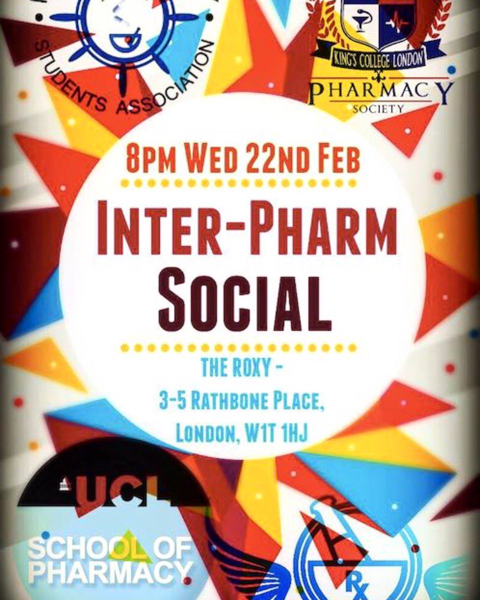 UHPharmSoc's tweet photo. Upcoming PharmSoc events: Inter-Pharm social and a football tournament! Be sure to get involved! https://t.co/EbROQQV7Nc