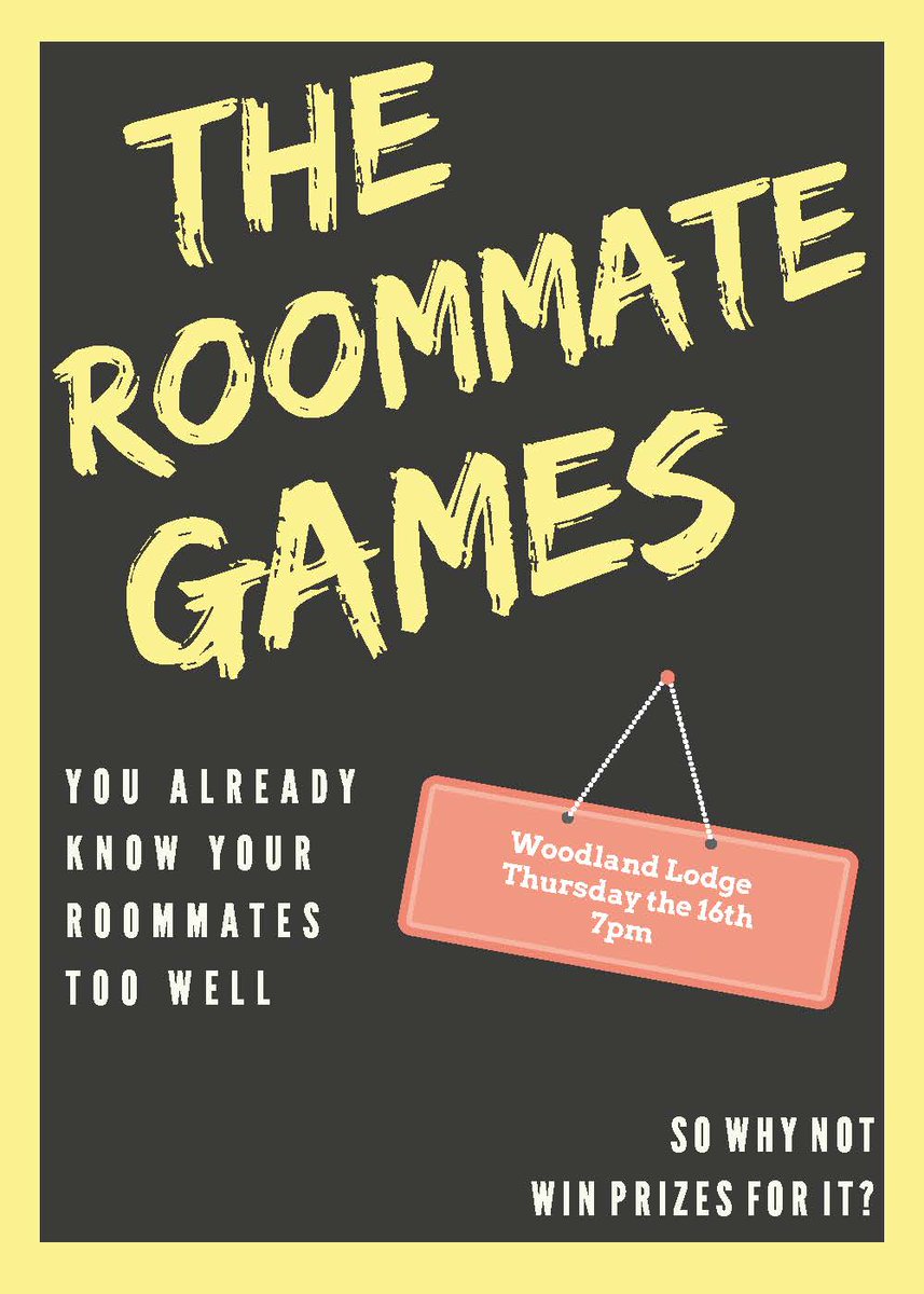 Bring your roommates and battle other apartments in The Roommate Games!