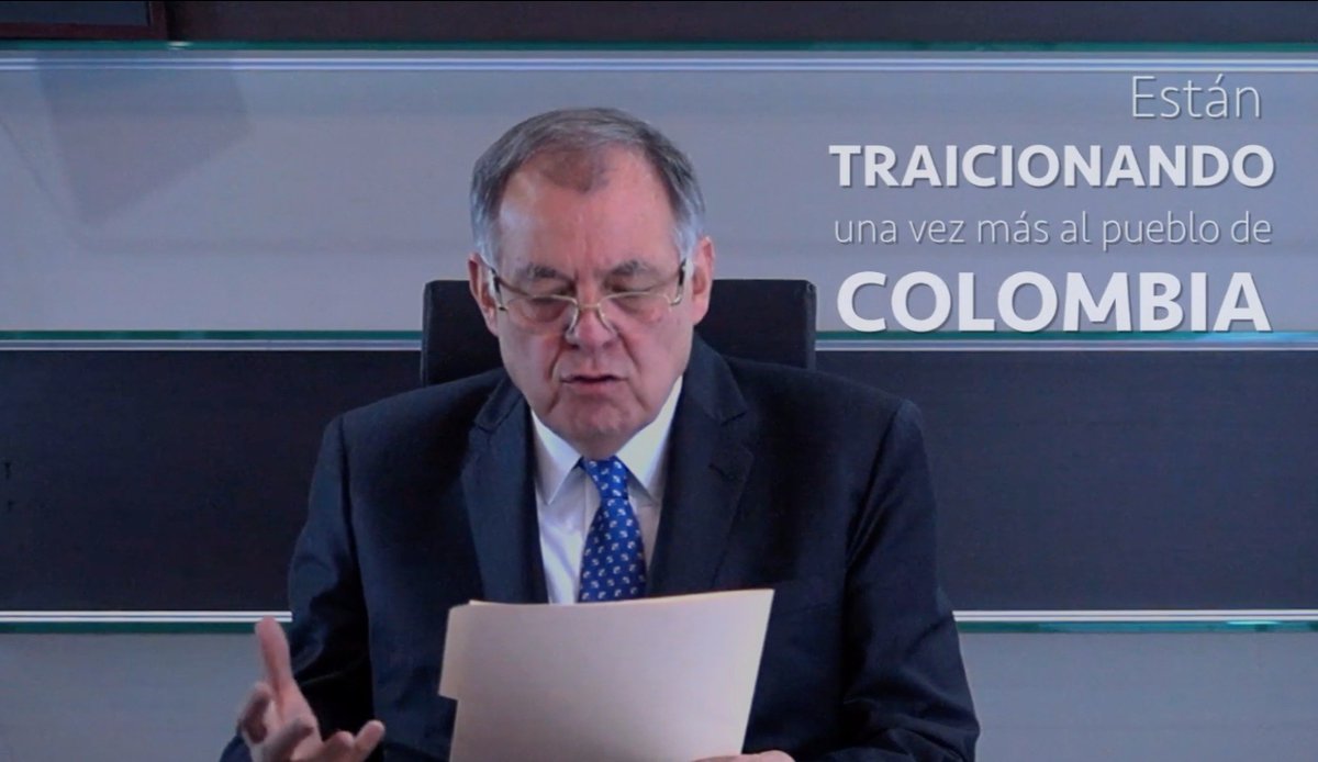 A_OrdonezM's tweet photo. Colombianos, tenemos que movilizarnos para evitar que Gobierno y terroristas continúen traicionando a nuestra patria https://t.co/5pFgkZeWNL https://t.co/bLdVH695s1