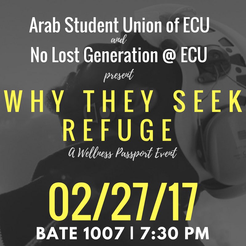 Come join us to learn more about why people leave their homes and flee to other countries!! This is a passport event!