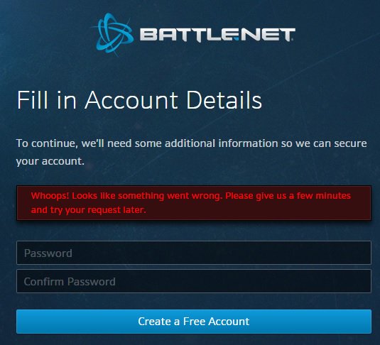 El_Kneeno's tweet image. Thanks for nothing @Blizzard_Ent. Still can't log in 👍👍 #whoopslookslikesomethingwentwrong #secretquestion #firstworldprobs