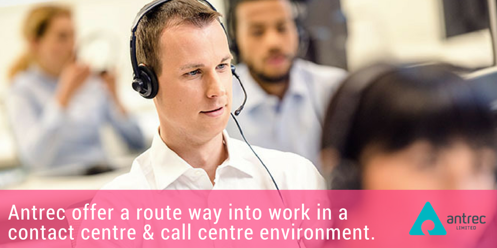 Antrec_Limited's tweet photo. Gain a Level 2 certificate in Contact Centre Operations with us! Our training is fully funded for the unemployed #LiverpoolHour ☎️️ ☎️️ ☎️️ https://t.co/bzstQ4Bc9l