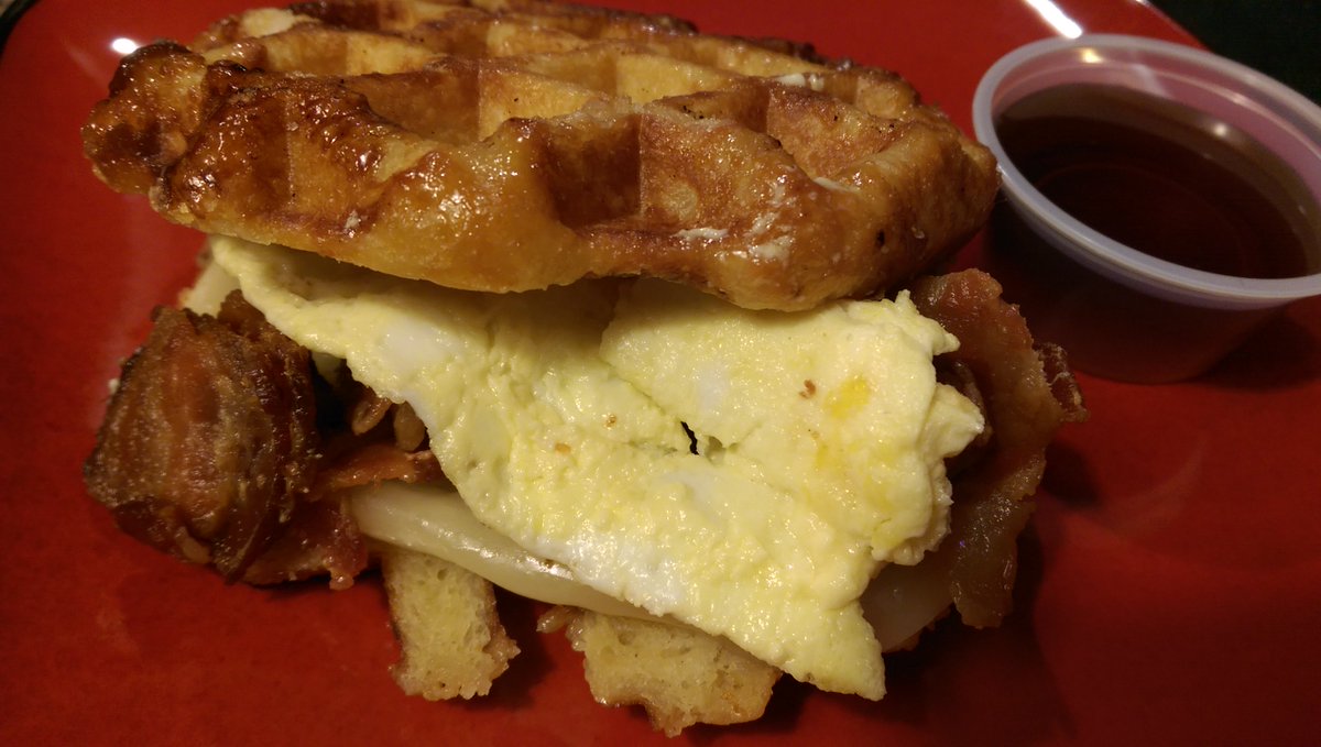 🍌🍓🥓<a href="/SadiesWaffles/">Sadie's Waffles</a> has  "made from scratch" menu of ❤️Liege Waffles &amp; Bakery 118 S Pugh Downtown #orderup #psu #thon
sadieswaffles.com