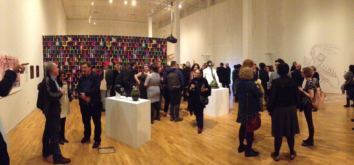 gavin_j_rogers's tweet photo. A brilliant opening night at New Art West Midlands #macbirmingham @nawmgradshow with @BrunoGril0 @allystanding https://t.co/DFziByUIgQ