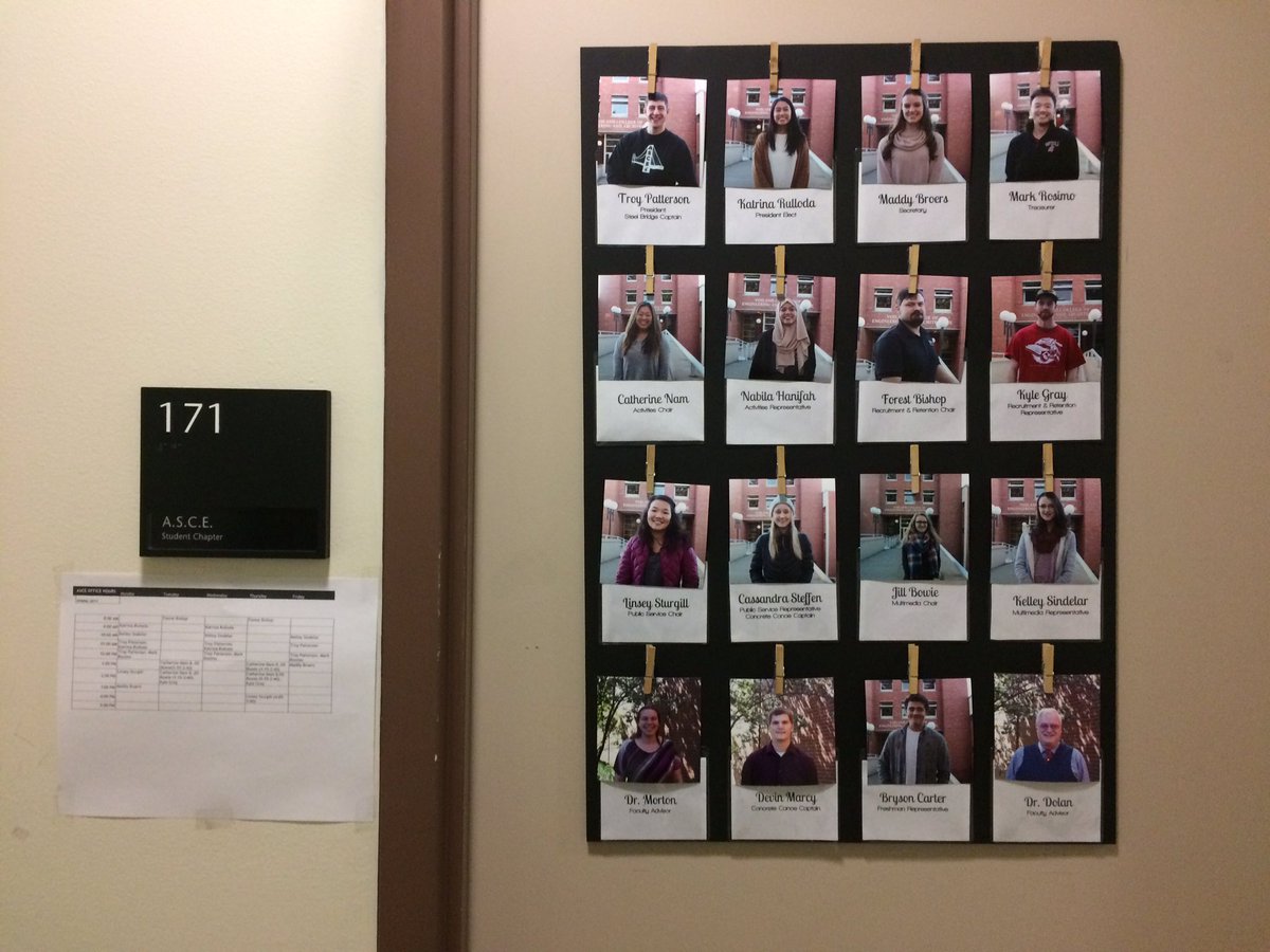 wsuasce's tweet photo. Come by the office and check out our officer board! https://t.co/BtOuLzS0Dz