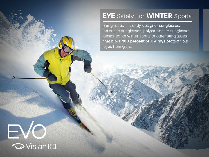 #VisianICL Tips to keep your eyes safe this winter! #eyesafety #eyetips #eyetipsntricks #polarizedsunglasses #polycarbonatesunglasses