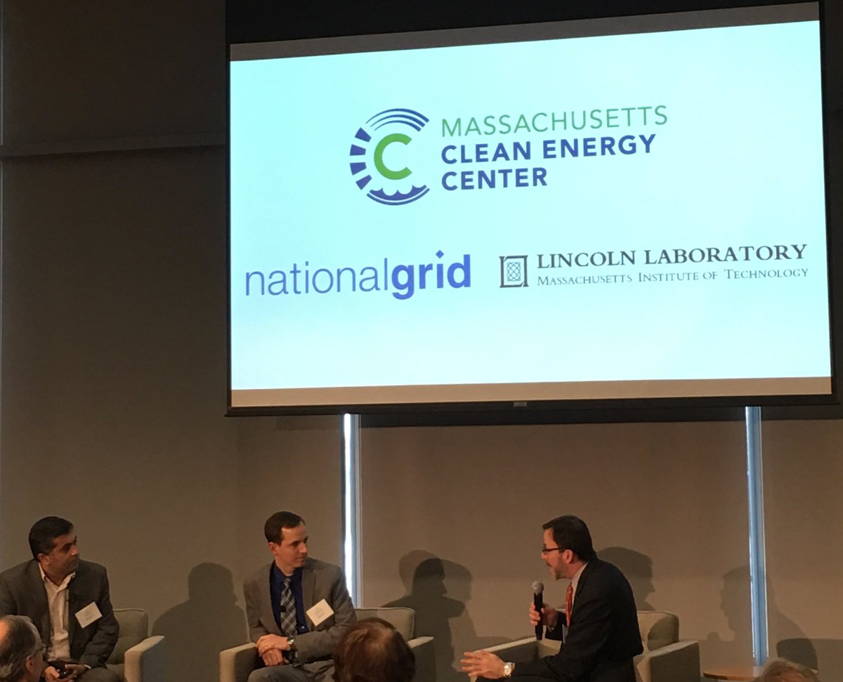 AndrewRChabot's tweet photo. @GalenNelson @PowerErik and @BabakEnayati discuss next steps for #microgrid deployment: "needs more simulation and modeling" #microgridma https://t.co/86KIggsAjt