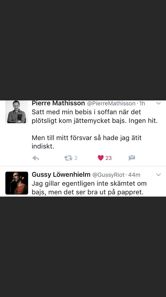axelandx's tweet photo. @PierreMathisson @GussyRiot Dessa kom lämpligt i följd https://t.co/hvVWtxzJaw