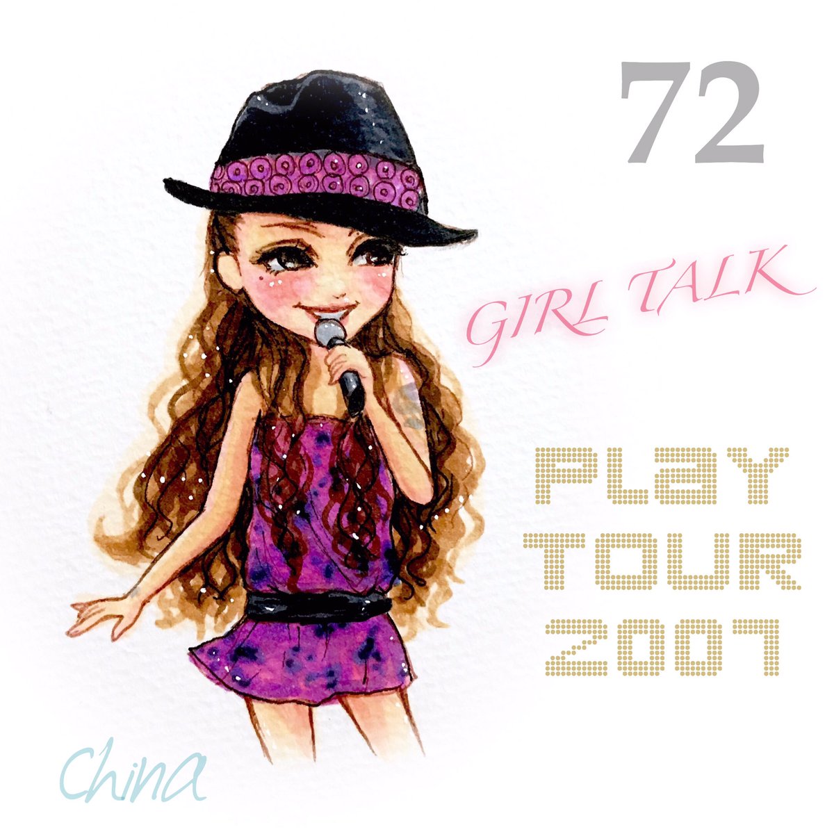 ちな 72 Girl Talk 安室奈美恵