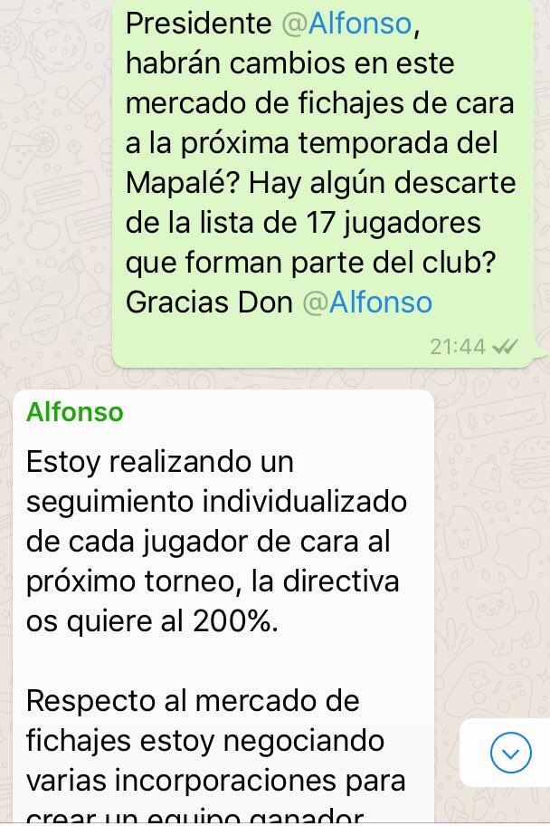mapalecf's tweet photo. Declaraciones positivas y esperanzadas del presidente del Mapalé respecto al rumbo que sigue el club. #tornem https://t.co/t69C3lsQDd