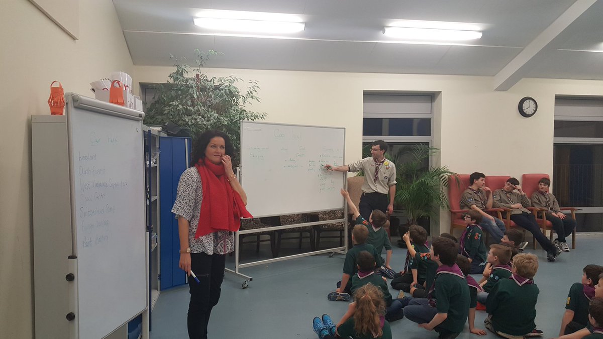 Had fun with 29th Birmingham Cubs having a #YouShape night!