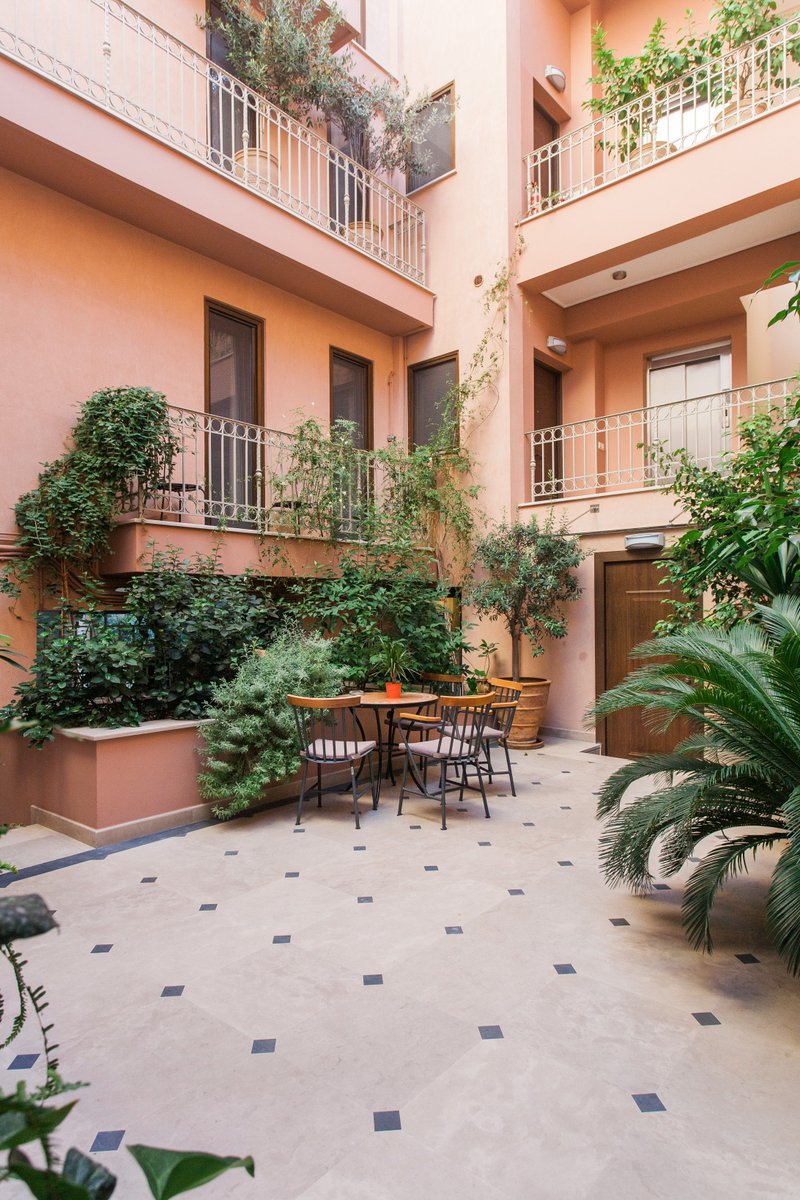 weSellathens's tweet photo. Look at this beautiful courtyard we have at our rental suites in #Plaka, #Athens! We have 3 available on a daily or monthly basis! #Vacation https://t.co/wal5Xi830d