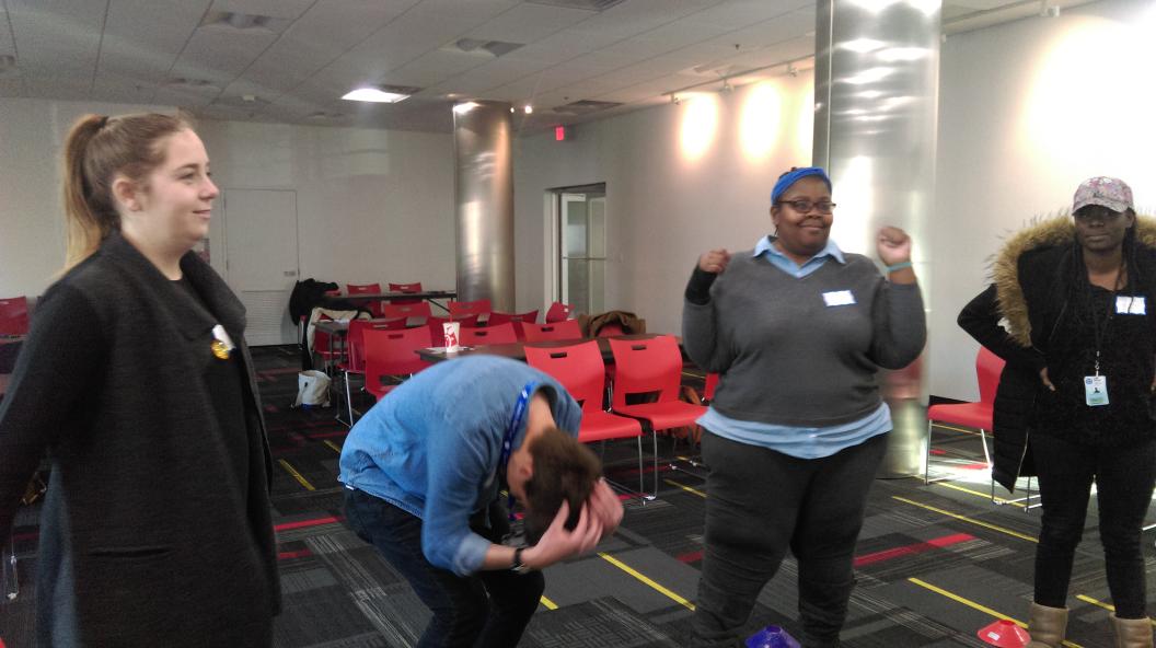 PlayworksDC's tweet photo. Kicking off #playshop with an intense game of "splat". https://t.co/YL0N9mA45I
