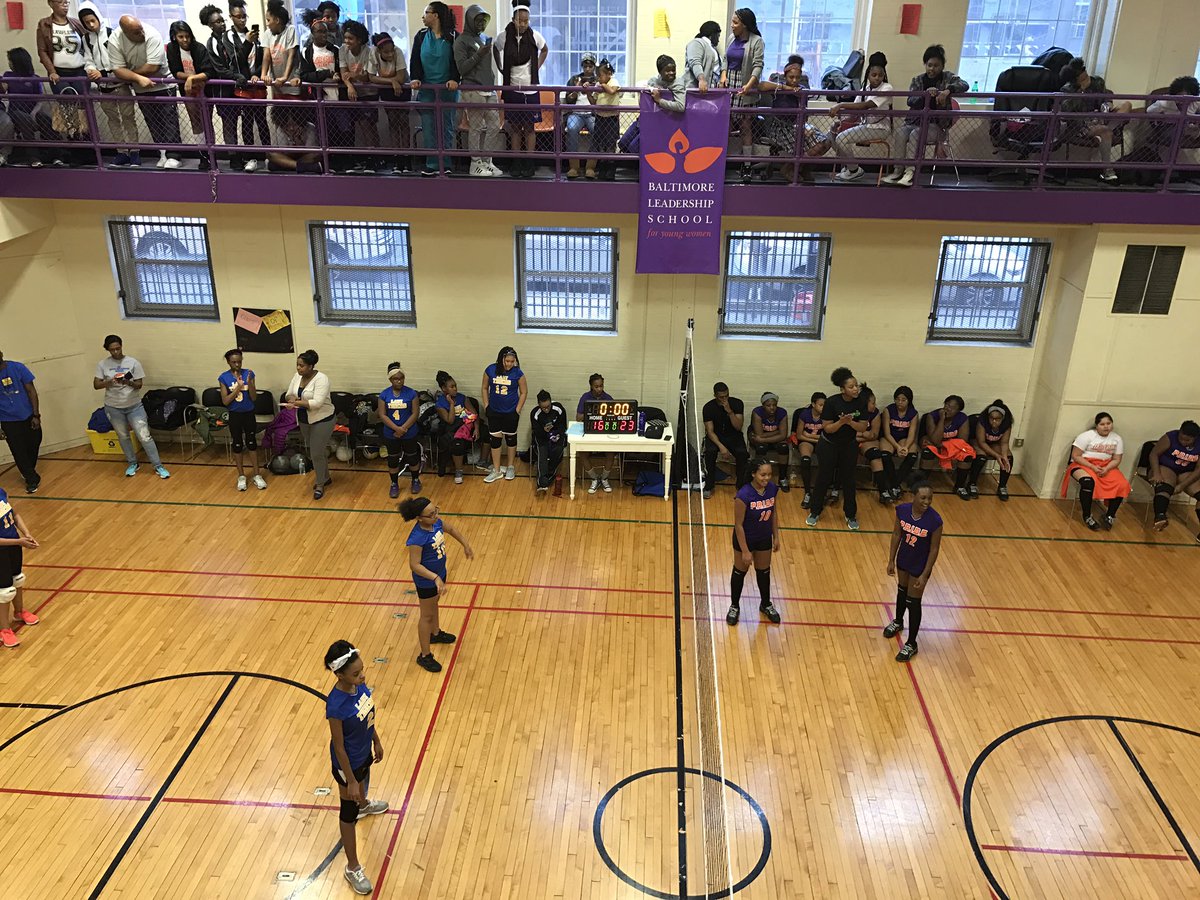 BLSYWgirls's tweet photo. Let's GO BLSYW! Volleyball tournament underway against Mt. Washington! #Blsywpride https://t.co/NeUPcHdmmM