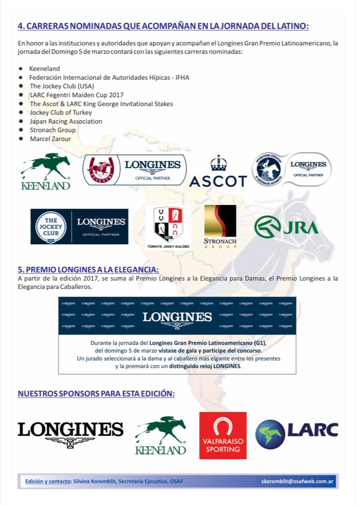 osafweb's tweet photo. NOTICIAS OSAF: Longines Gran Premio Latinoamericano 2017. https://t.co/aE1Eel9cei