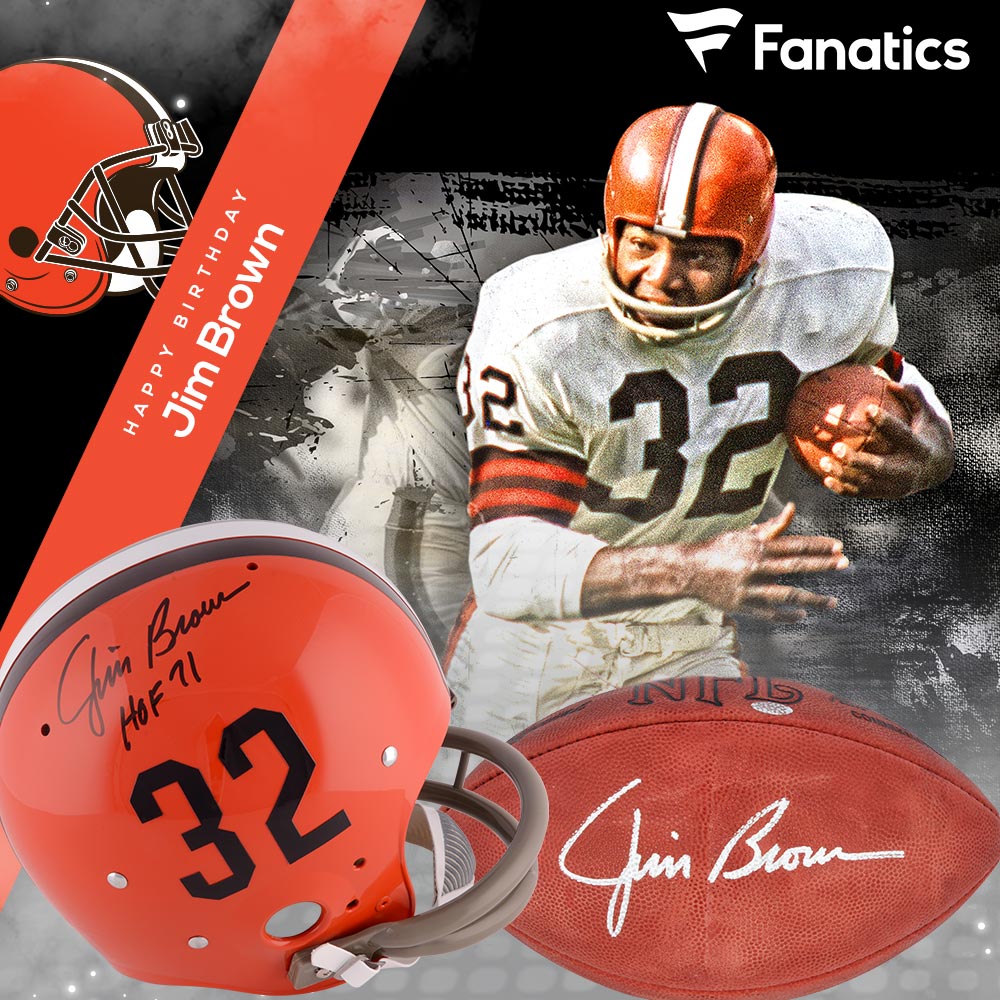 To wish athlete, Jim Brown a Happy Birthday! 