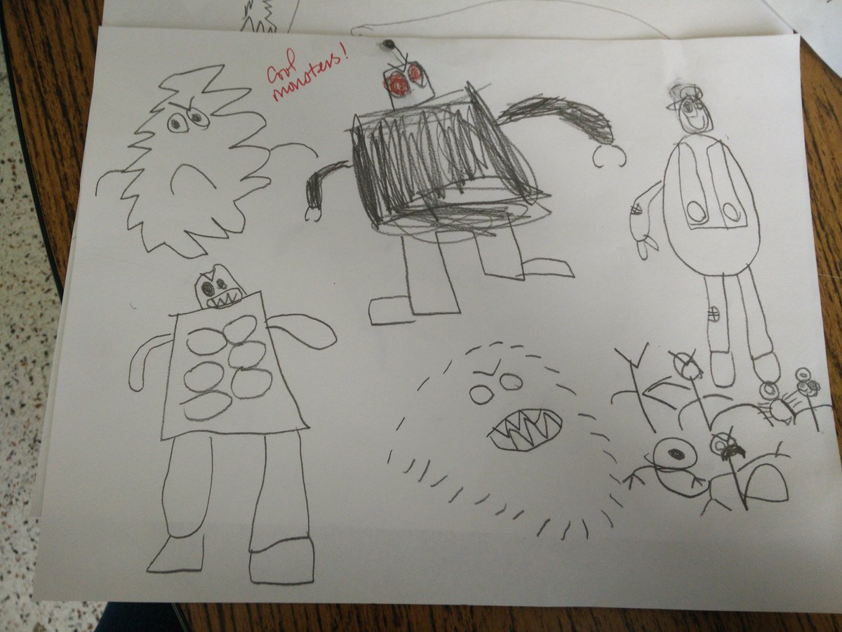 Made some line monsters today. Aren't these cool? 😍😍 #linemonsters <a href="/pltweets/">PremierLeagueTweets</a> #1stwithJonason