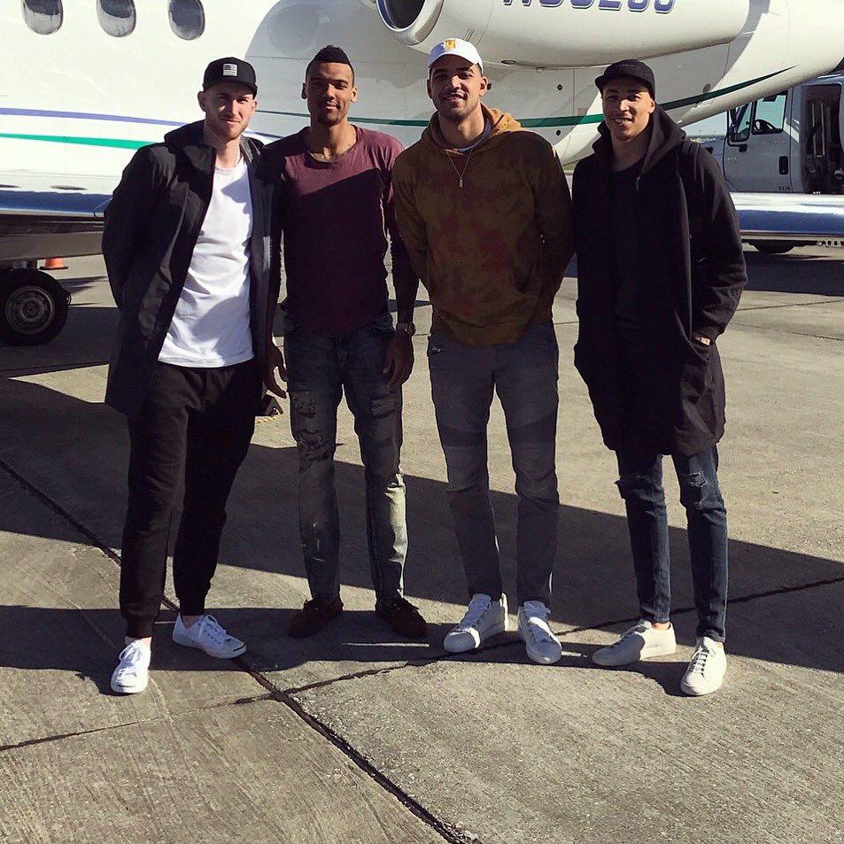 Just landed in NOLA. #AllStarWeekend https://t.co/8DAHewwID5