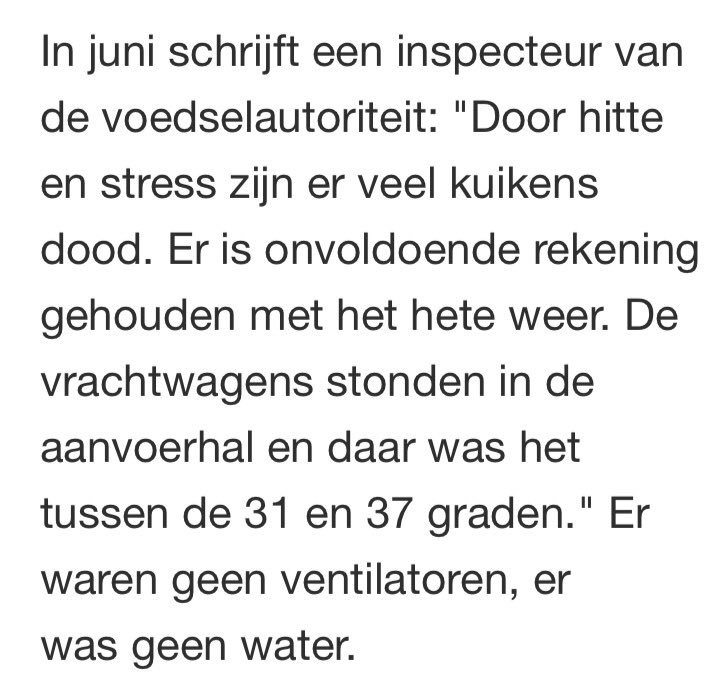 Mensen, dit willen we toch echt niet?! Groot leed op grote schaal in de NL pluimveeindustrie nos.nl/l/2158613