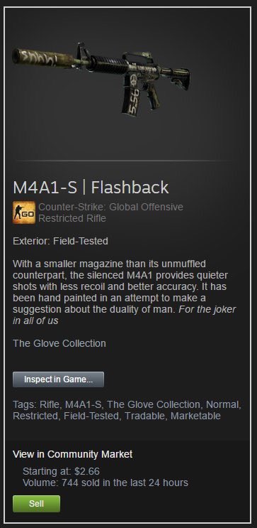3x M4A1-S Flashback #CSGOgiveaway 
<a href="/DNR_CREW/">DNR_CREW</a> 
YOU MUST LIKE that Video👇
youtu.be/jTKwjUuMtQs
Tag 2 Friends 🙈
END in 1 HOUR ‼️