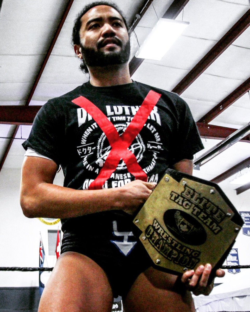 You guys, I don't even think <a href="/RasselinDoc/">Dr Luther</a> is a real Dr. I want to see his papers. #JustSayNo <a href="/ECCW/">ECCW Professional Wrestling</a>