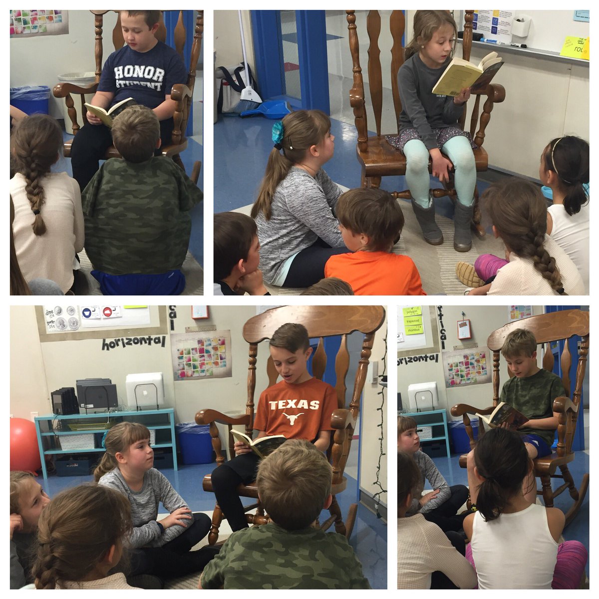 MissFelderhoff's tweet photo. We ❤️ Reading! #NationalReadAloudDay  @McAHighlander https://t.co/MReR0rbTxV