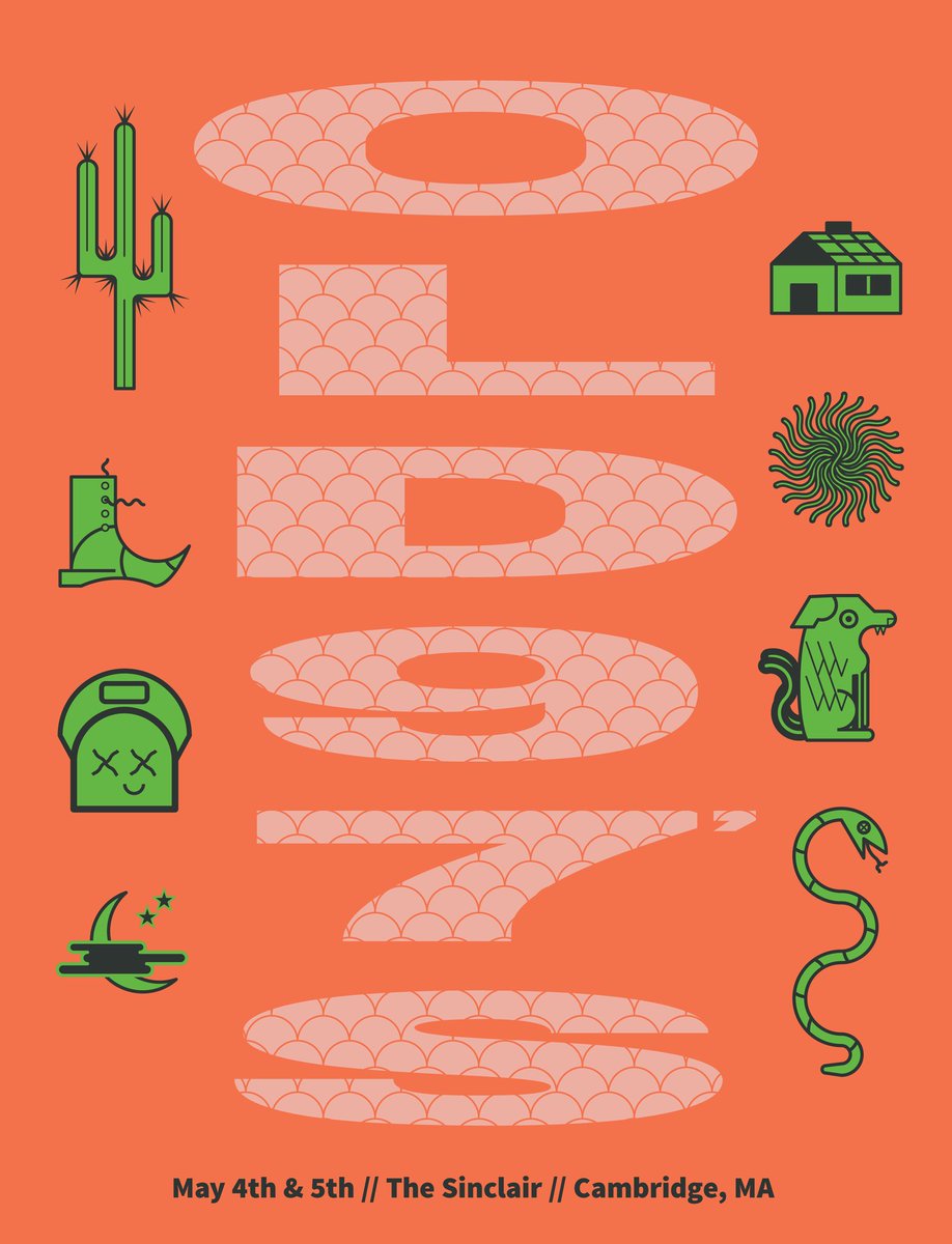 Hey, <a href="/Old97s/">Old 97's</a> I made you a poster for your two shows at the Sinclair. bryanmastergeorge.com