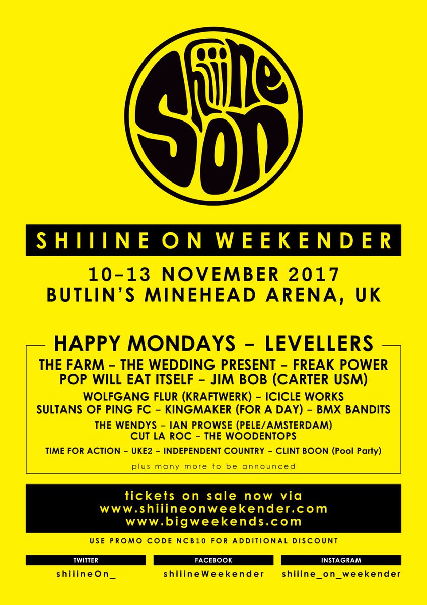 Uke2Official's tweet photo. Joyous news. We're back at #butlins in November with the @ShiiineOn_ crew.
Come along and help us sing the roof off again #ukepower https://t.co/C6ODlBri6f