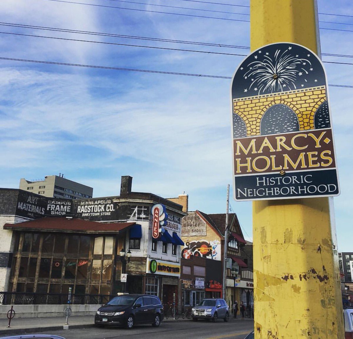 MarcyHolmes Neighborhood on Twitter "Dinkytown, in Historic Marcy