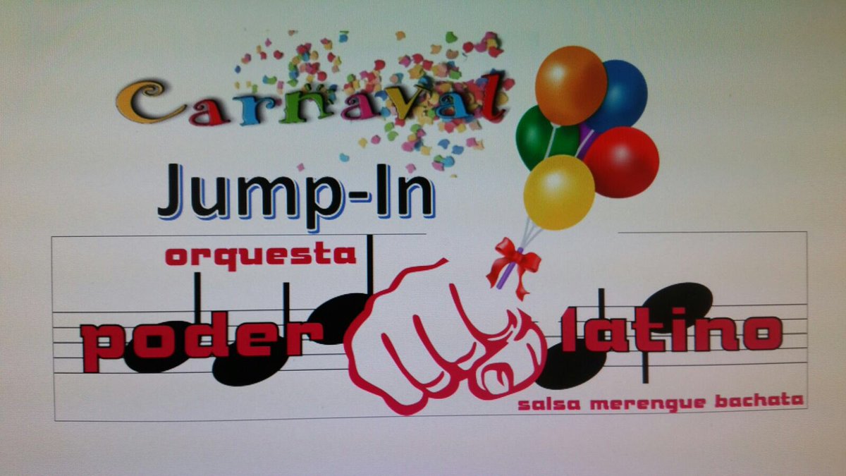 PoderOrq's tweet image. 27 Februari'17
Carnavalsfeest met Orquesta Poder Latino.
Adres: Raadhuisstraat 54 
Plaats: Berkel -Enschot
Aanvang: 22:00
Entree: Gratis