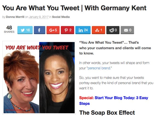 GermanyKentBook's tweet photo. .@GermanyKent & @donna_tribe talk #Reputation #Management & #SMContent at https://t.co/701DixVqcR #seo #brandchatters #contentiskey #social https://t.co/SN5axKwJiF
