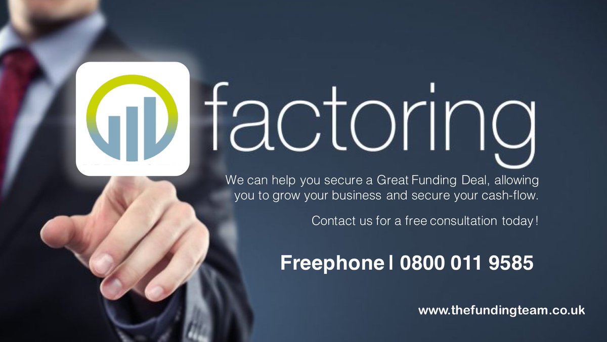 _TheFundingTeam's tweet photo. FACTORING !  |  https://t.co/2U0OBa6ag5
#UKSME #UKBusinessHour #UKBusiness #UKIndustry #SEM #SMEs #ukconstruction #ukmanufacturing #FSB #IOD https://t.co/rpLLPhLnMc