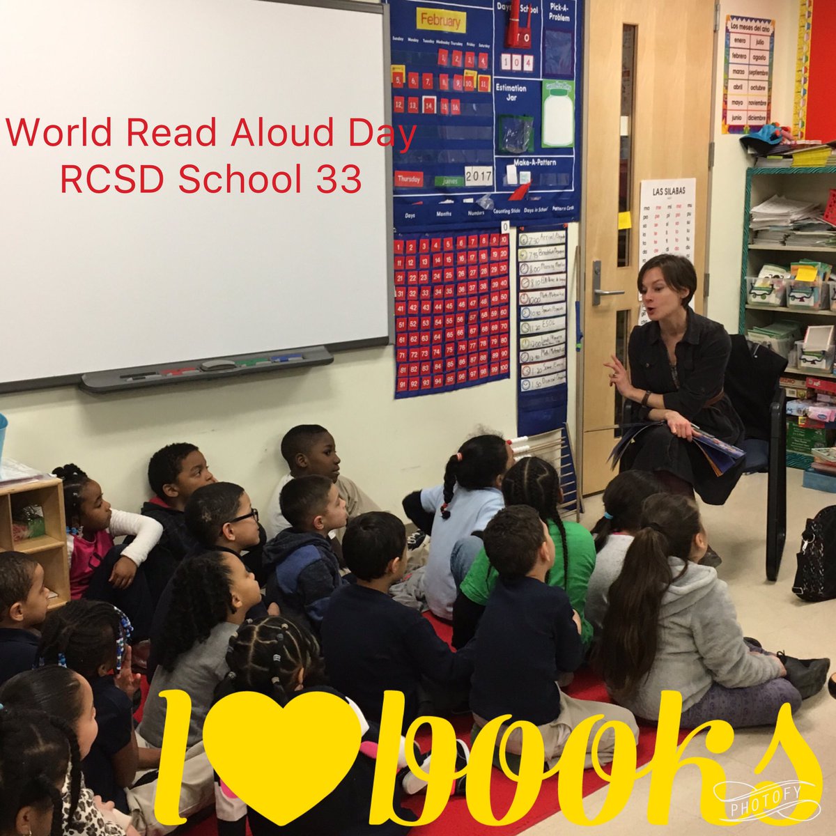ramblintechy's tweet photo. World Read Aloud Day @RCSDNYS  Sch 33 @bfarrellrcsd   #wrad17 https://t.co/zDVm5EayaJ