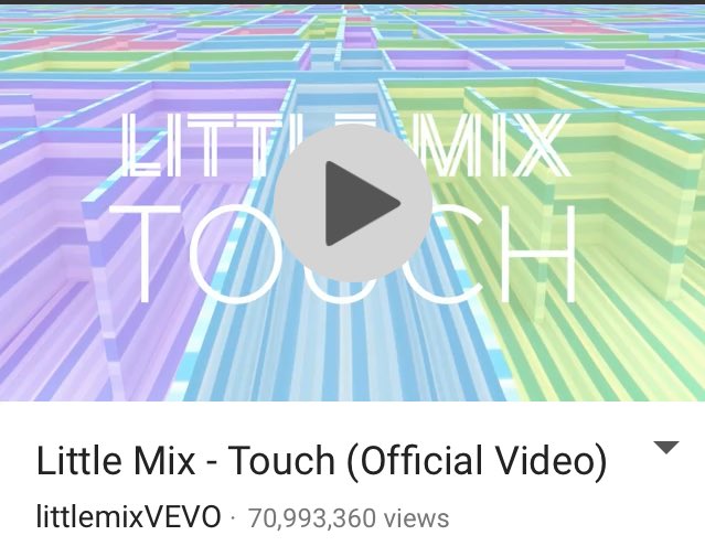 mixermanagement's tweet photo. RT!! Keep on watching #touchmusicvideo it's so close to 100M Views! Can we do it this month? -Nathan๐
#KCAFavGlobalMusicStar
#LittleMix https://t.co/GRGYAi6ohg
