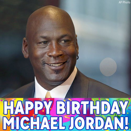 Happy 54th birthday to basketball icon Michael Jordan! 
