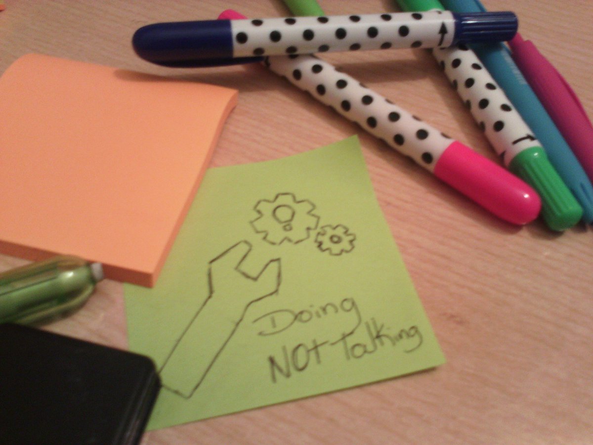 Tip 4: Doing Not Talking... Hacer en vez de hablar #GSJam
