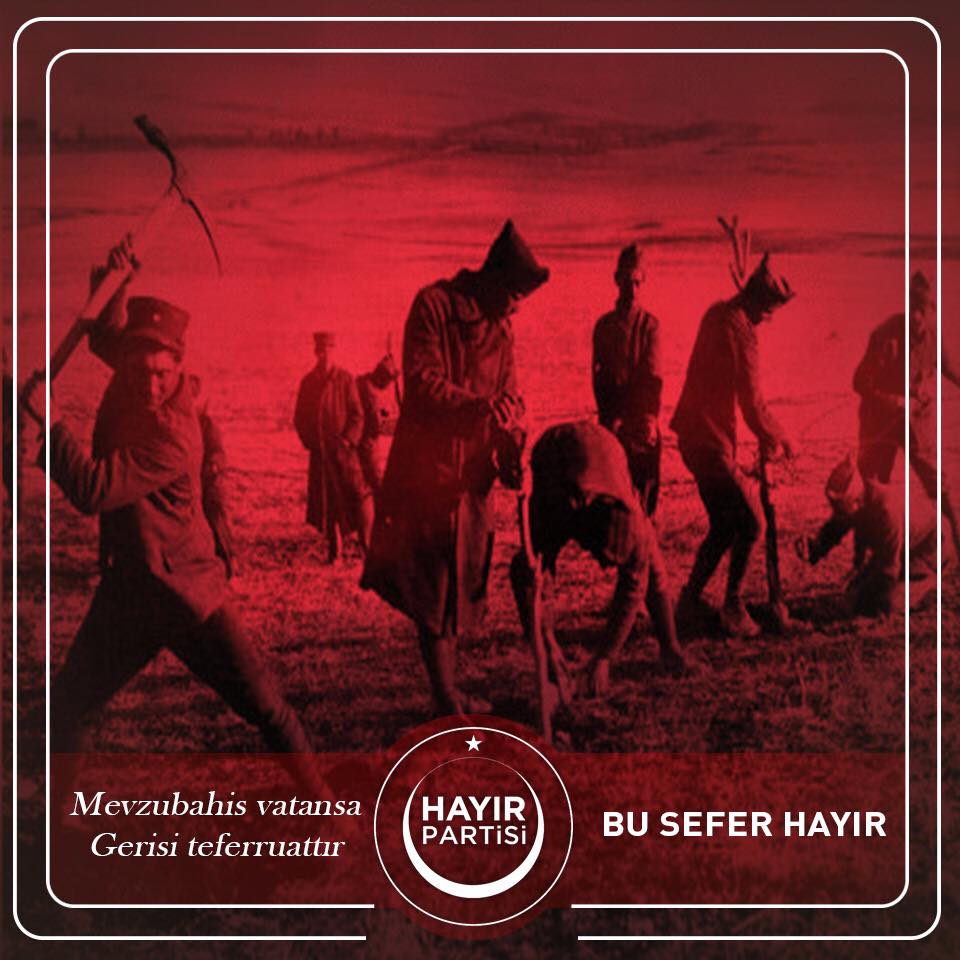 #GüçlüTürkiye #BaşkaTürkiyeYok #HayırPartisi #Türkiye #Turkey #Hayır