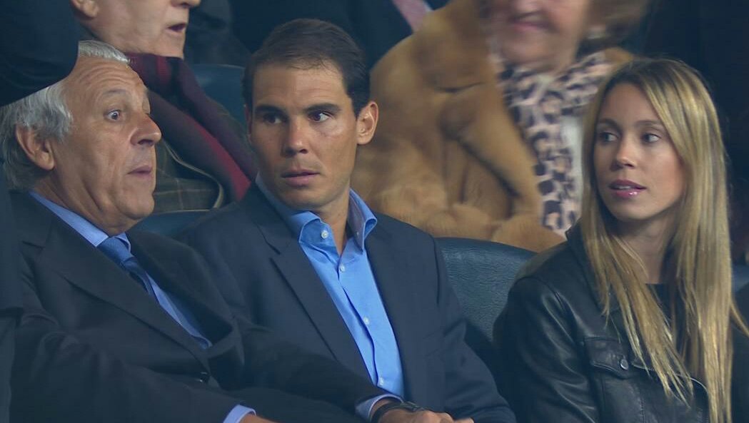 ReaccionesATP's tweet photo. -Rafa.
-Dime, papá.
-Aposté por Federer en la final de Australia. https://t.co/cpzv2vzViL