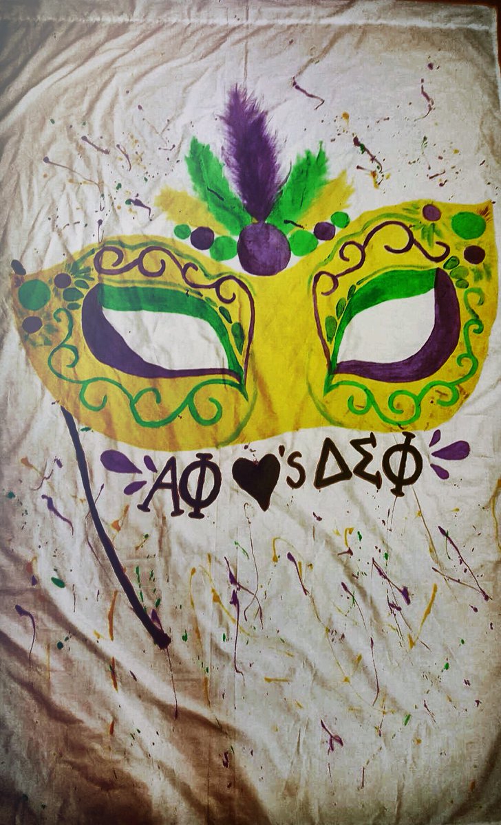 We are always thankful for the wonderful women in <a href="/AppStateAphi/">App State Alpha Phi</a> ! Awesome job on the banner ladies.