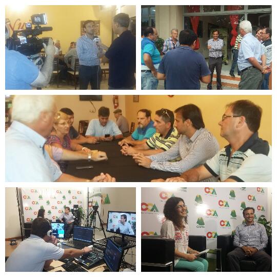 Agenda parlamentaria. Elecciones legislativas. UCR dentro de cambiemos. Grandes temas que abordamos en mi visita a Alicia, Dpto San Justo.