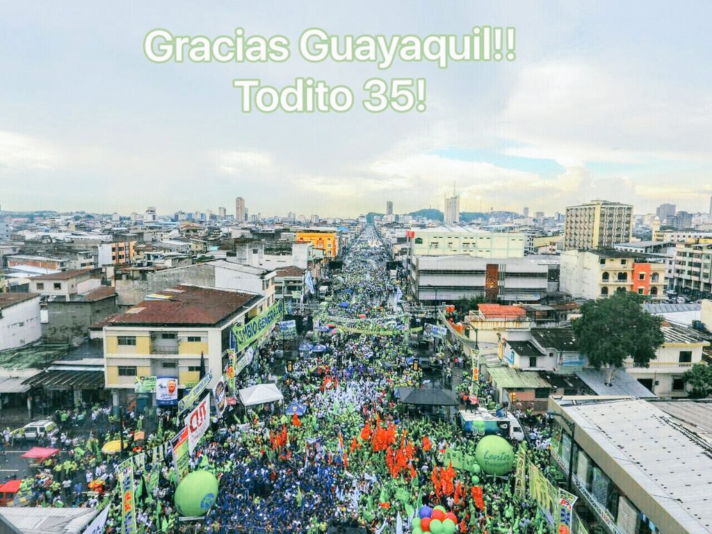 88888stat's tweet photo. #GuayaquilConLenin, será una sola vuelta https://t.co/7jtK9ASSnw