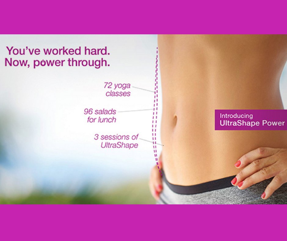 UltraShape® Power is the perfect addition to your workout &amp; diet regimen. It helps you power through stubborn fat to reveal a slimmer figure