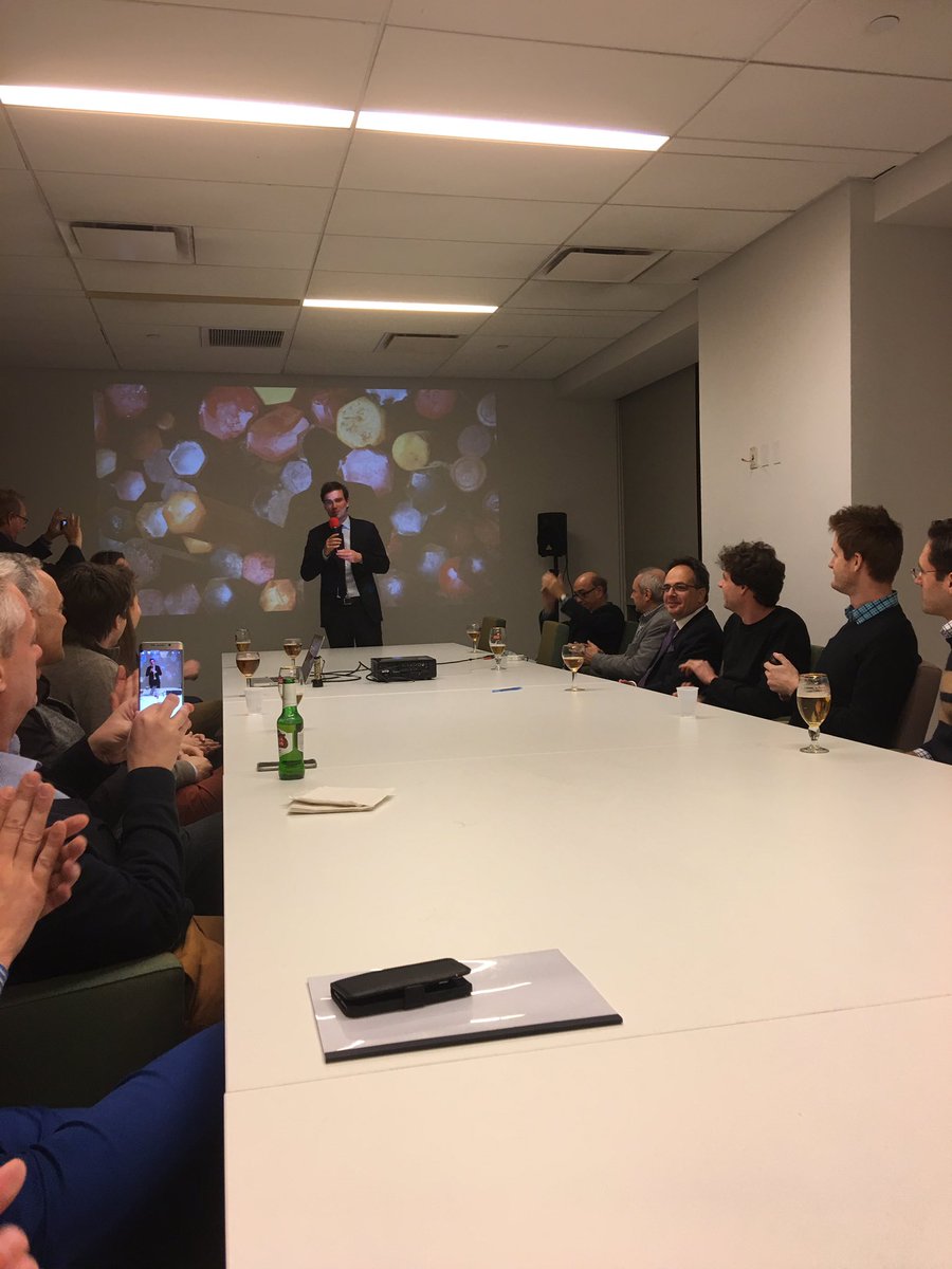 cate_flow's tweet photo. Now @BelChamUS with beers on the meeting table ofcourse #Vokamerica https://t.co/dWeluC6xV6