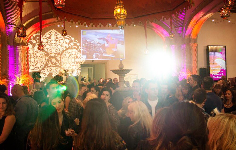 SDMA's tweet photo. That's a wrap for Culture &amp; Cocktails: Persian Nights! #SDMACC https://t.co/NLB2qxWFkv