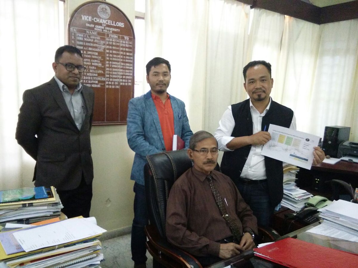SmartItanagar's tweet photo. Dr. Rachob Taba, Registrar of Rajiv Gandhi University, is supporting Smart City Itanagar! Fill the survey here: https://t.co/DLcGikjB6J https://t.co/W9QwALCdoU