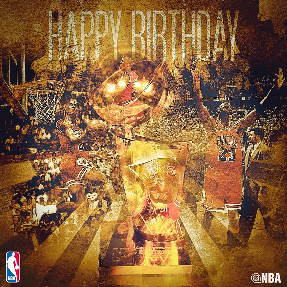 Happy birthday, the greatest Michael Jordan. God speed!

(Photo via 